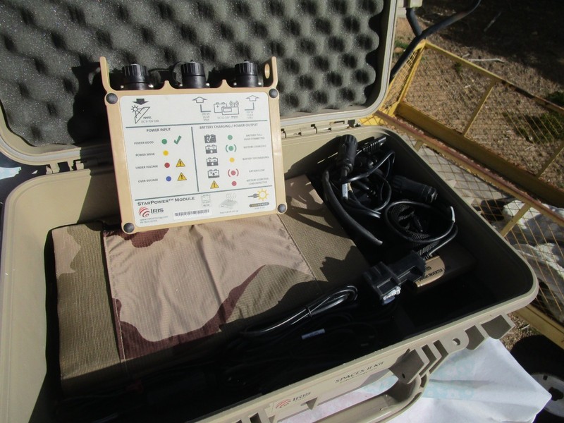 Iris Technology SPACES II Kit USMC Military Portable Solar Energy Field Power gallery