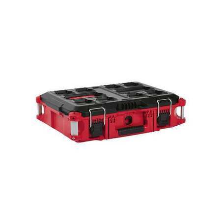 Milwaukee Tool 48-22-8424 Packout Tool Box, Black/Red, 22 In W X 16-1/4 In D X gallery