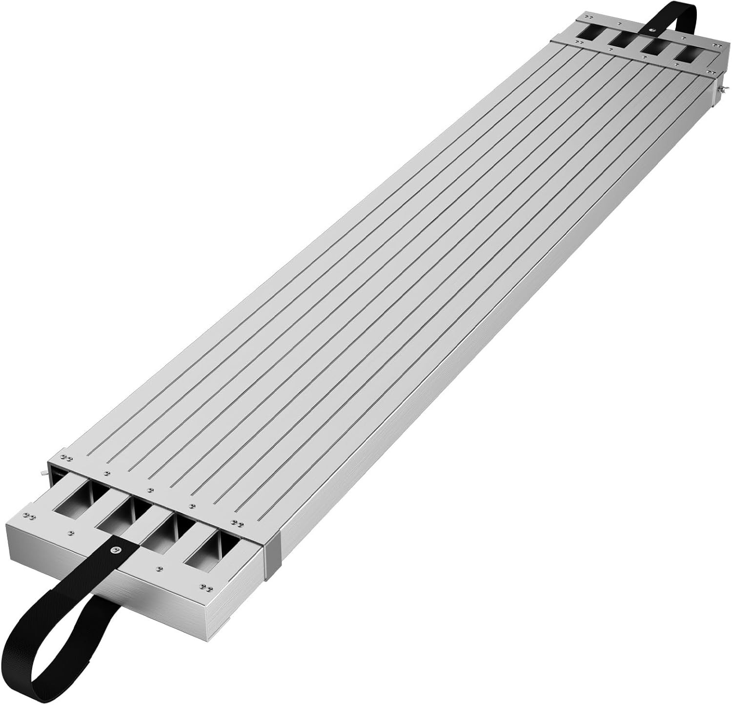 Aluminum Work Plank Telescoping 8-13 ft 500 lb Capacity Scaffold Plank gallery
