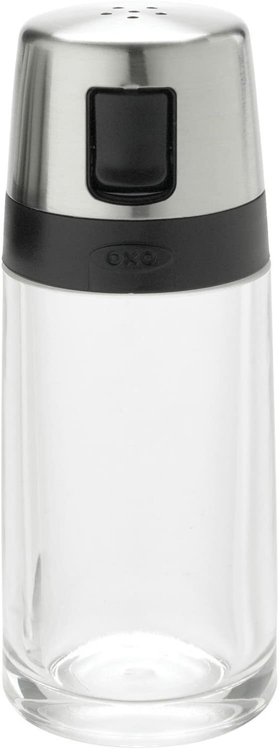OXO Good Grips Plastic Salt Shaker/Pourer With Pour Spout - Stainless Steel Cap gallery