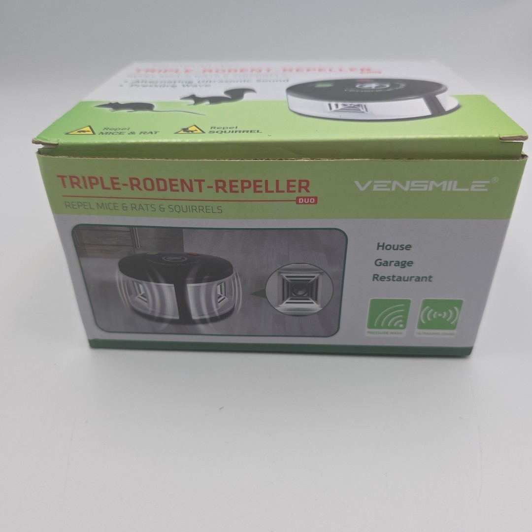 360 Ultrasonic Pest Rat Mice Squirrels Repeller Electronic Plug-in Pest Control gallery