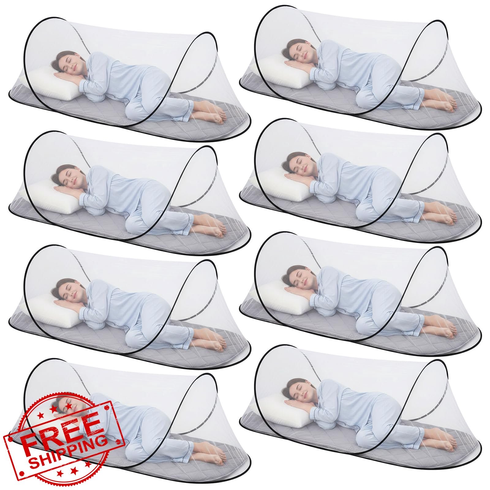 Mysora Mosquito Net Tent 8 White gallery