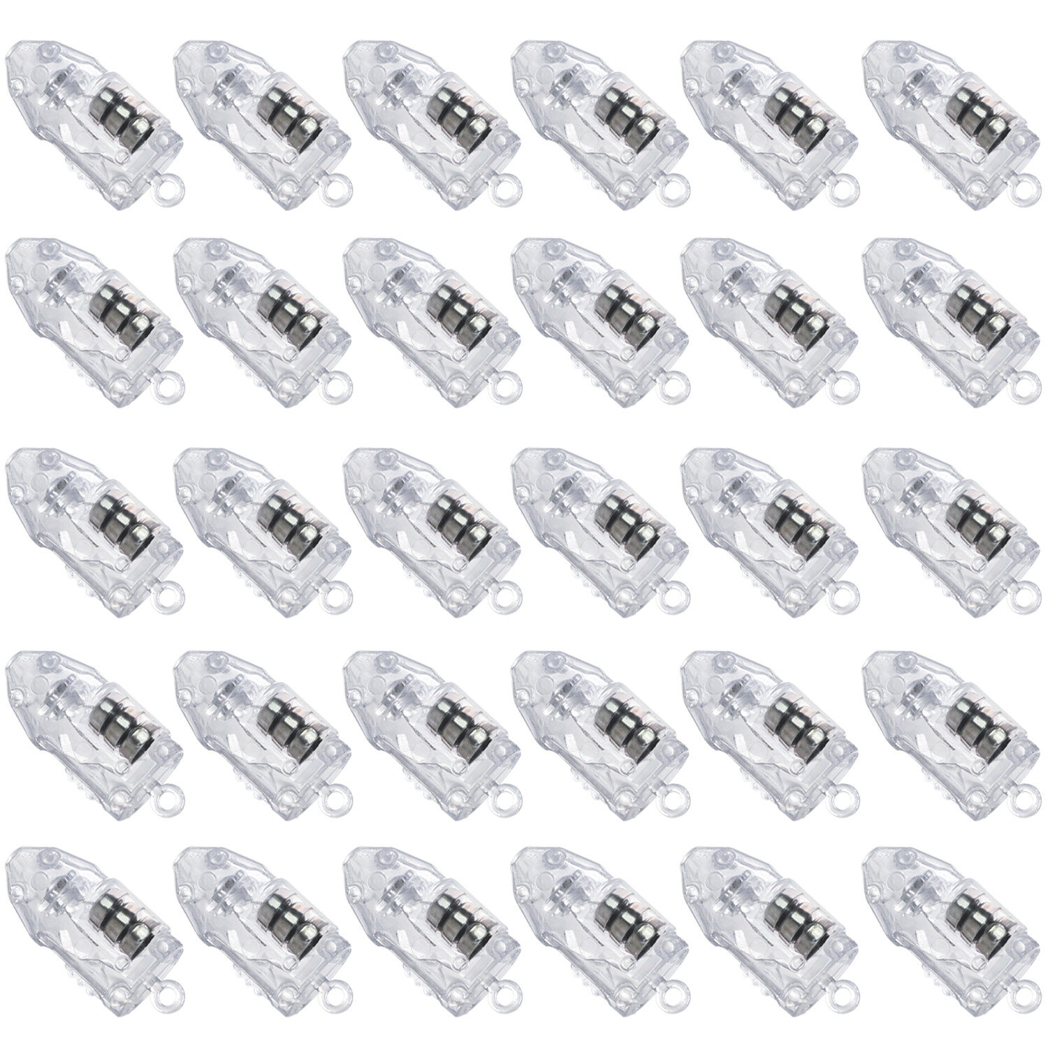 White LED Mini Party Light for Paper Lantern, Balloons Weddings Decorations 30pc gallery