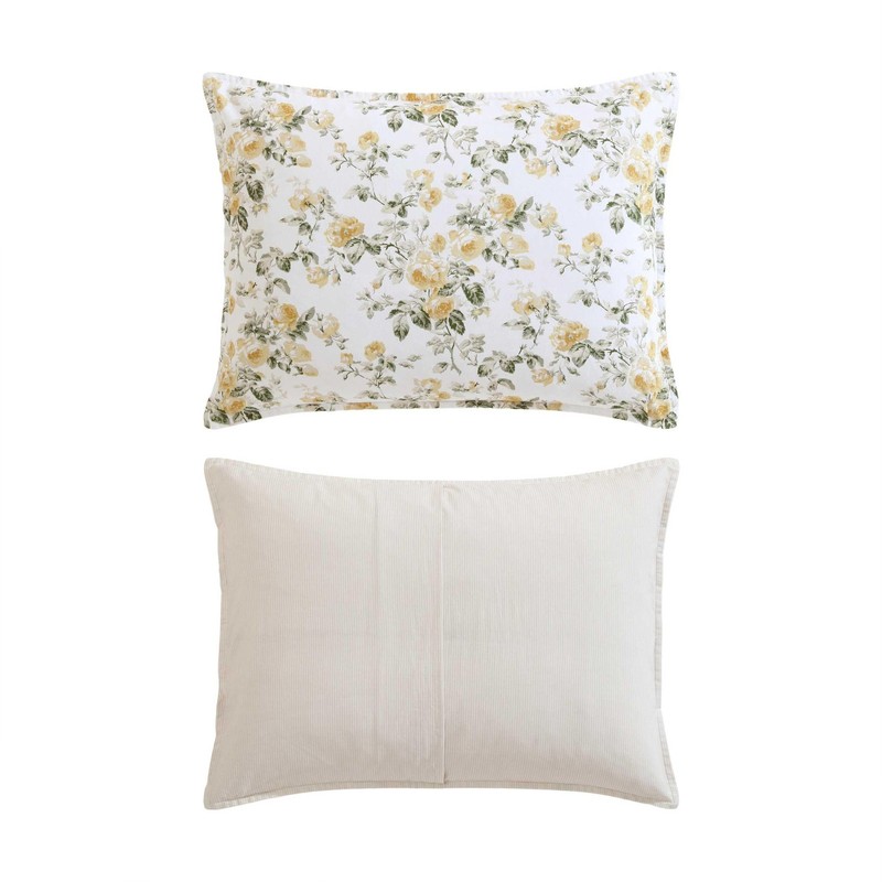 Laura Ashley - Full/Queen Comforter Set Premium Cotton Bedding Matching Shams gallery