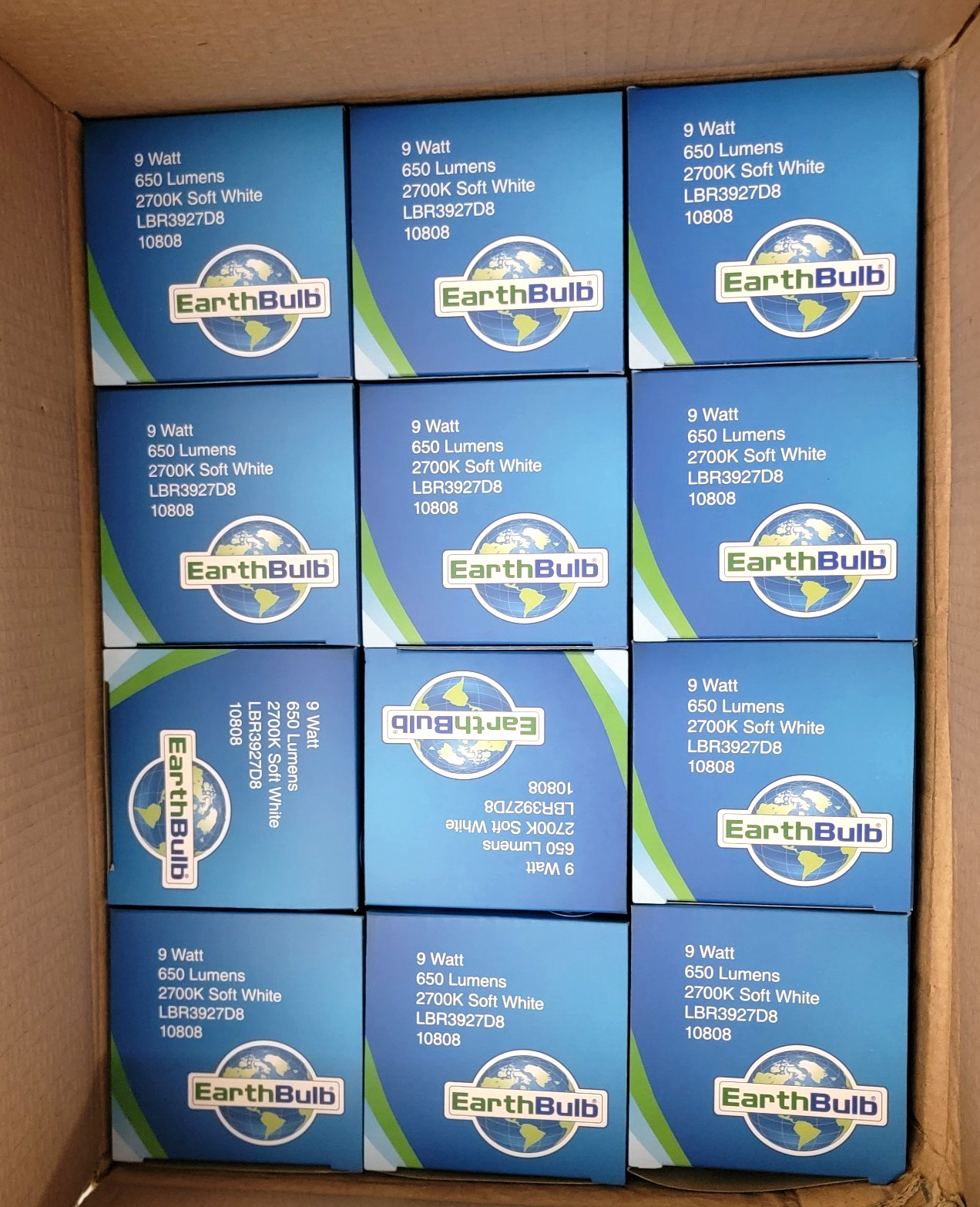 EARTH BLUB LED BR30 65W 9 WATTS DIMMABLE SOFT WHITE (Case of 12 Blubs) gallery