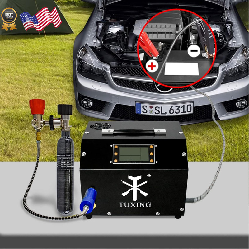 TUXING PCP Air Compressor 4500Psi Auto-Stop High Pressure Compressor Equipped gallery