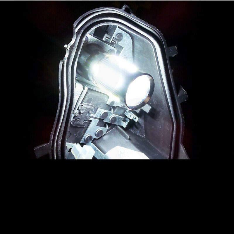 2 Bright LED headlight bulbs for Deere E130 E140 E150 E160 E170 E180 6000K 1156 gallery