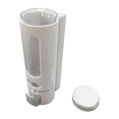 Manual Press Wall Mounted Single Head Soap Dispenser Bathroom Shower Gel Liquid
