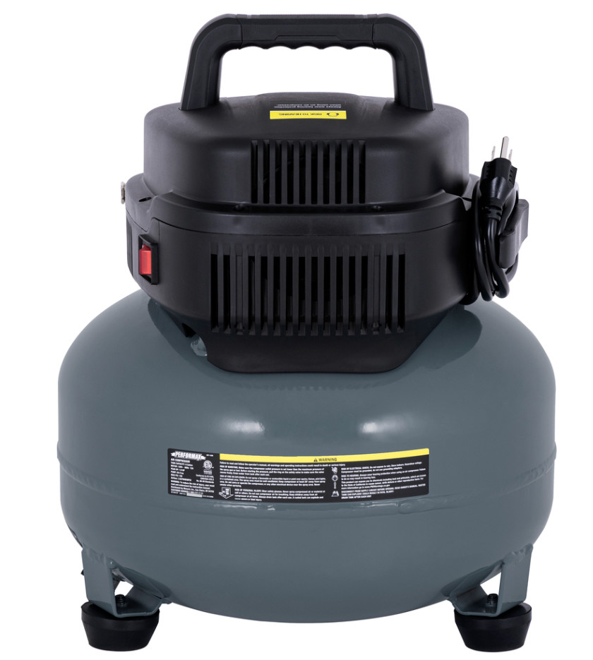 Performax™ 6 Gallon 150 PSI Portable Electric Pancake Air Compressor gallery