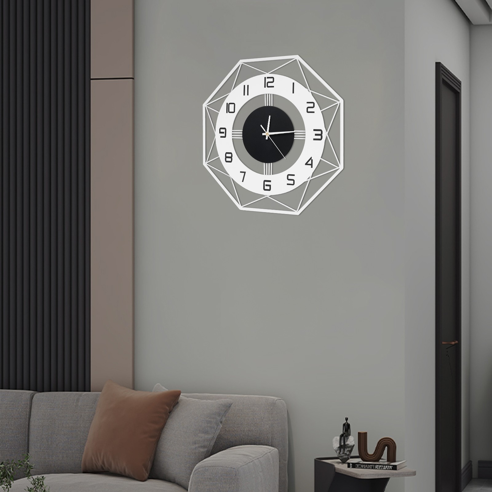 Modern Wall Clock Decorative Indoor Wall Clock, Wall Mounted Clock for Home? gallery