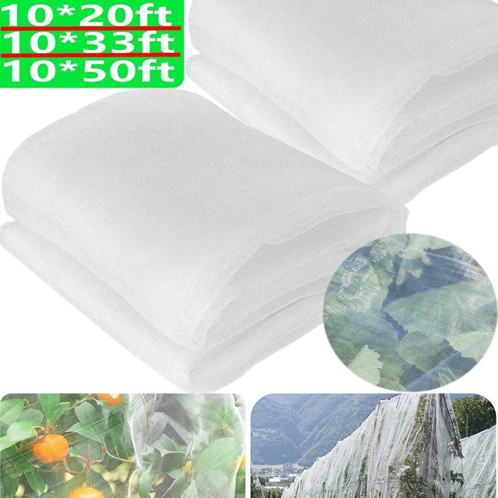 20~50ft Mosquito Garden Bug Insect Netting Barrier Bird Net Plant Protect Mesh gallery