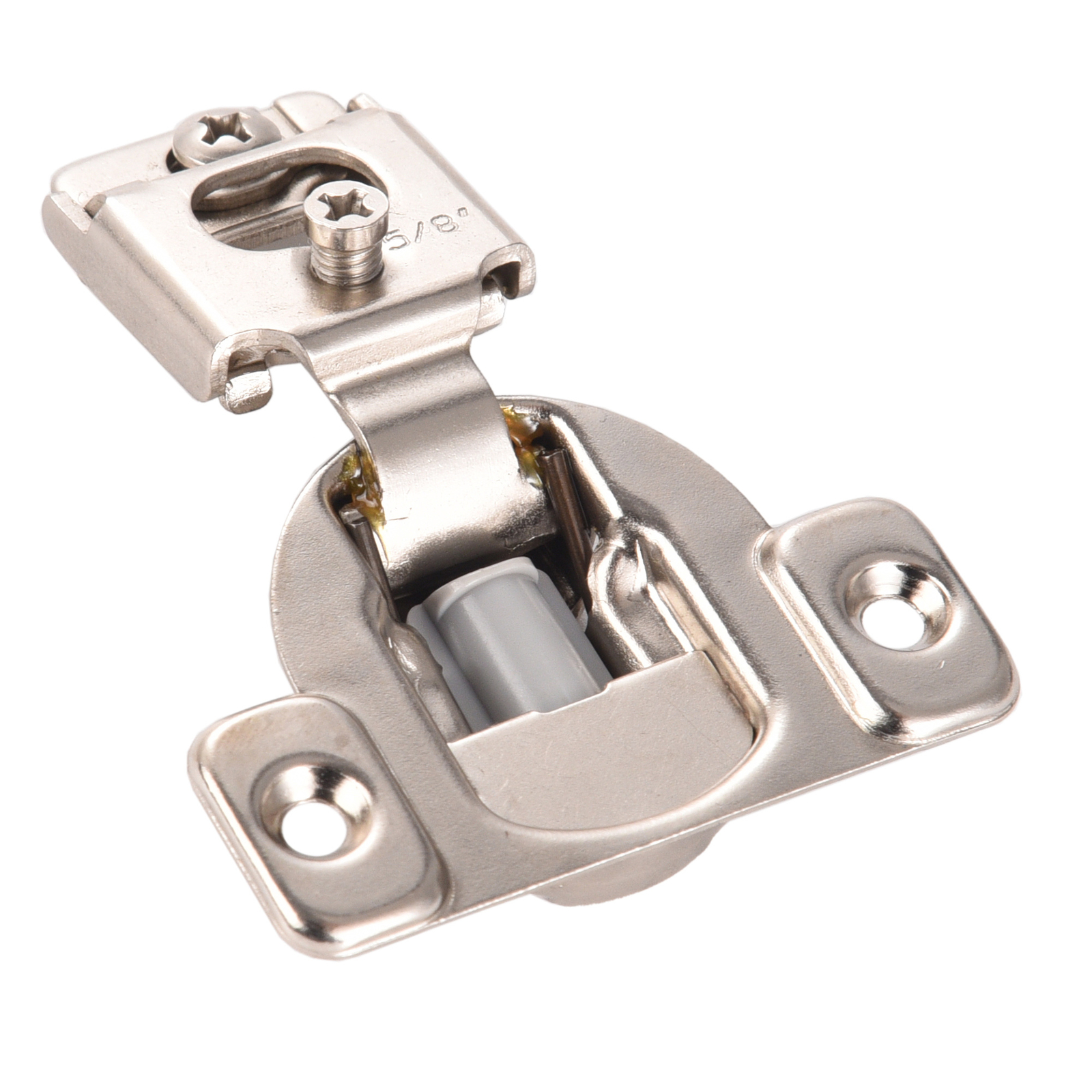 Overlay Cabinet Door Soft Close Hinges Hardware 5/8" Soft-closing Compact gallery