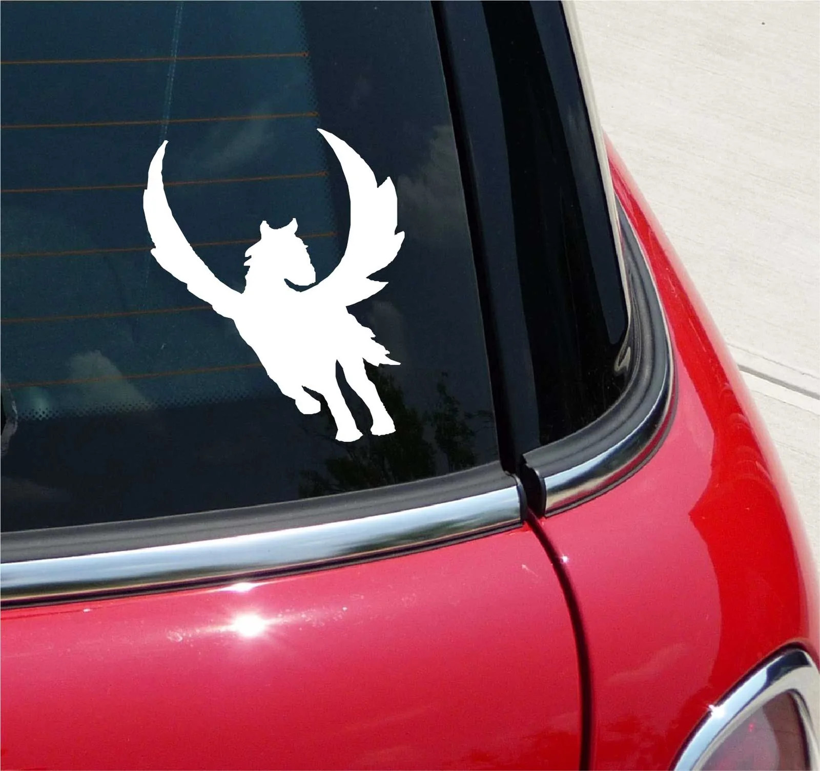 PEGASUS CONSTELLATION MYTH HORSE HORSES GRAPHIC DECAL STICKER ART CAR WALL DECOR gallery