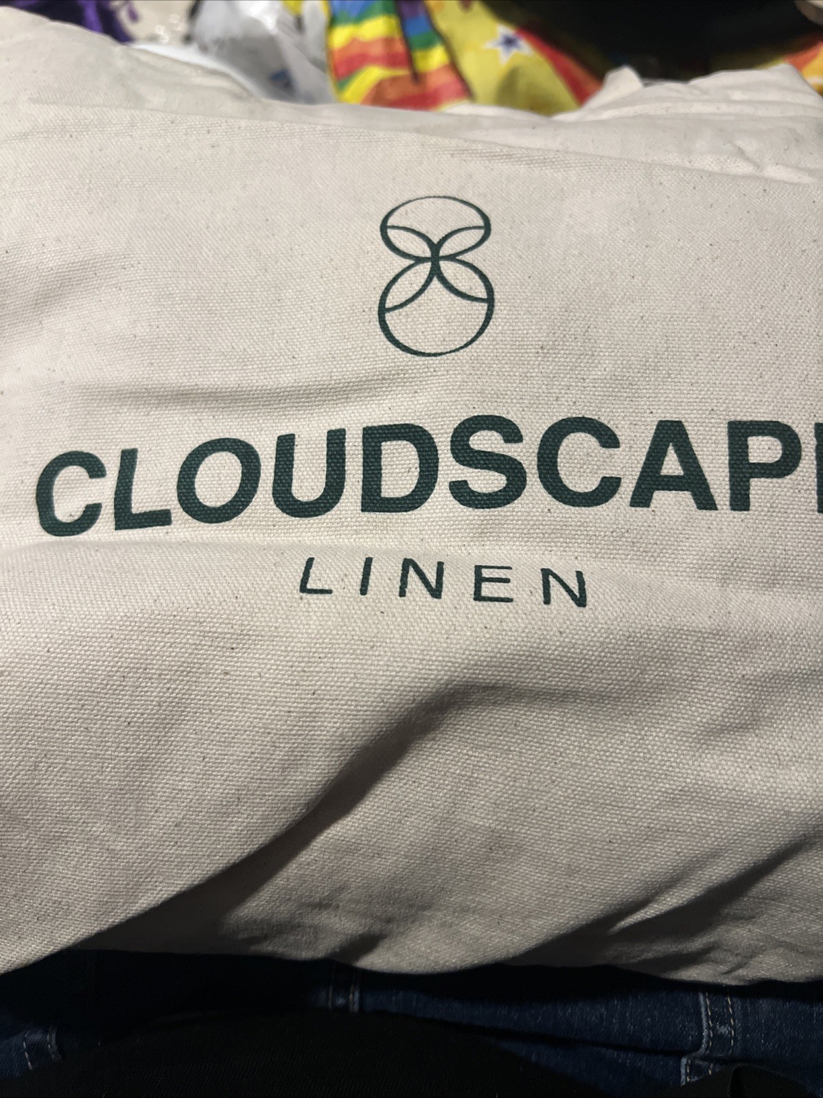 Cloud Scape Linen 4 Layer Muslin Throw Blanket - 100% Cotton Gauz... gallery