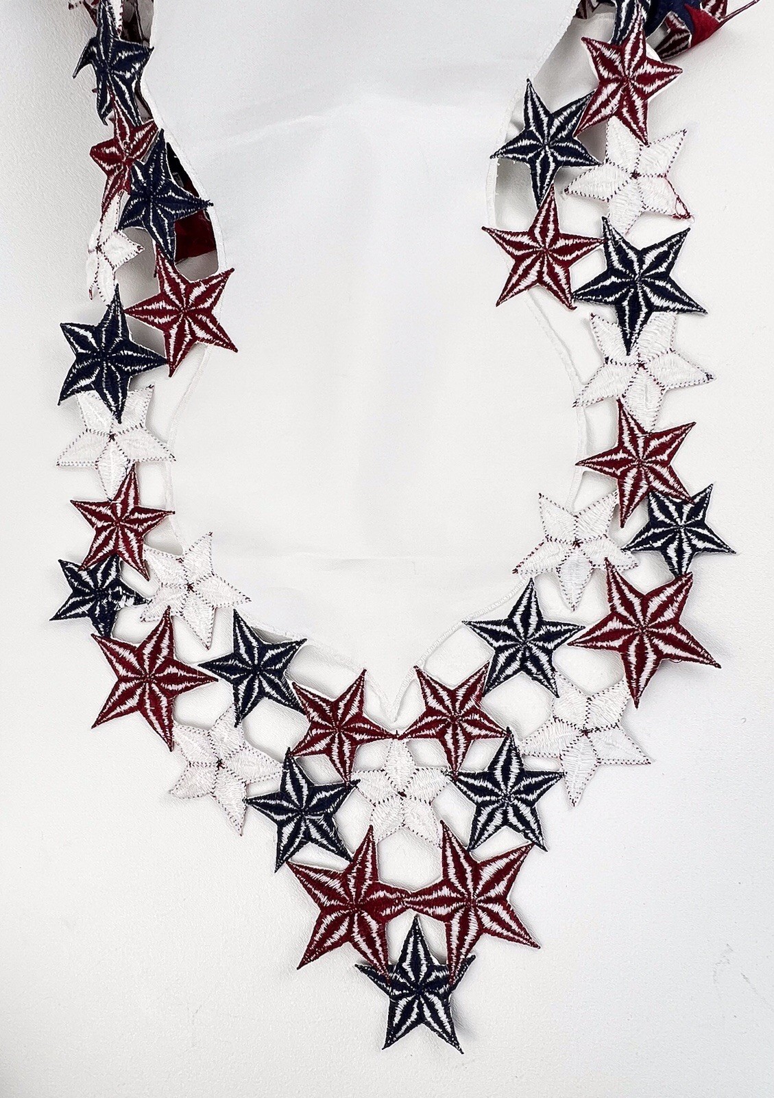 Stars Table Runner Red White Blue 66in Patriotic 4th Of July Decor Bella Lux gallery