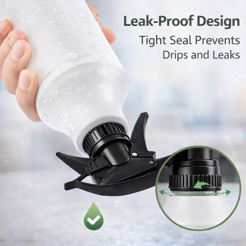 Plastic Trigger Spray Bottle 16 OZ Heavy Duty Chemical Resistant Sprayer gallery