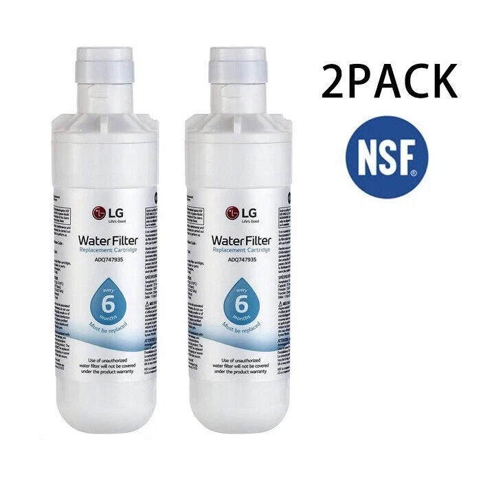US Stock 2PACK Replacement Fridge Refrigerator Water Filter LG LT1000P ADQ747935 gallery