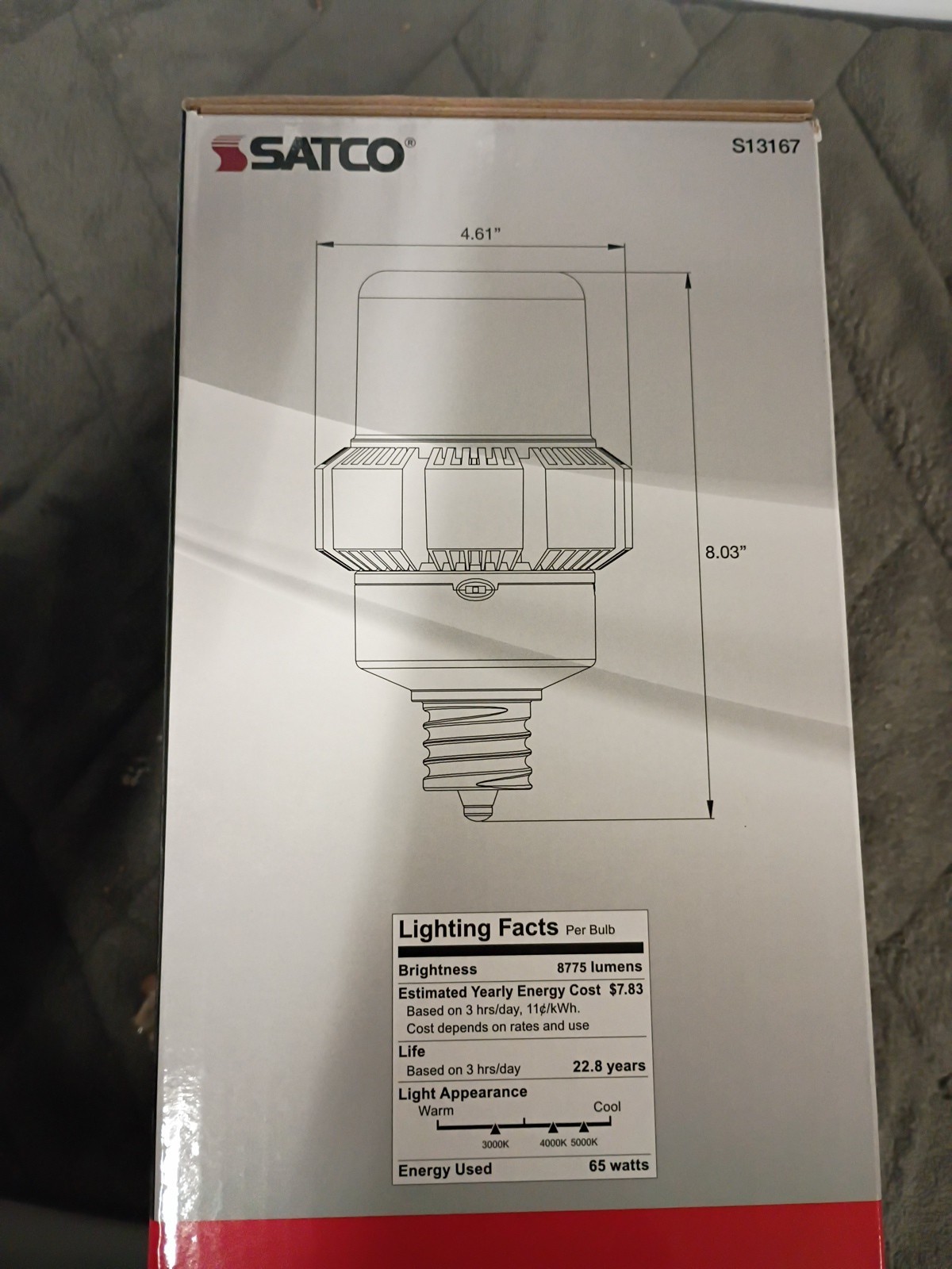 Satco Hi Pro A Plus Led 65w/ Ap37 High Lumen A Type gallery