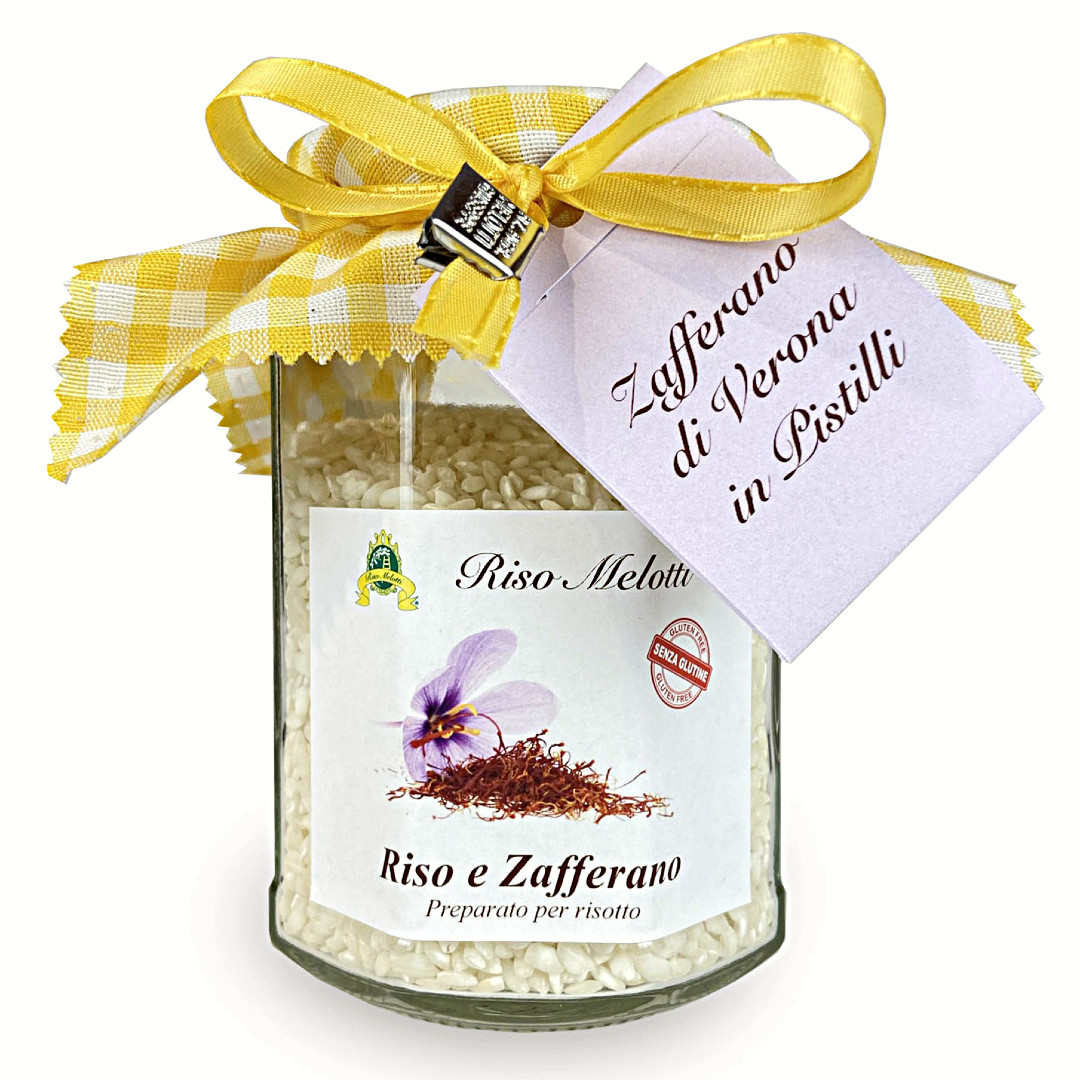 Risotto Rice & Saffron Ready-to-Use Mix – Italian Vialone Nano gallery
