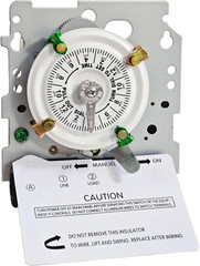 T101M Pool Pump Timer Mechanism 24-Hour 120V 40A 60Hz SPST Mechanical Switch