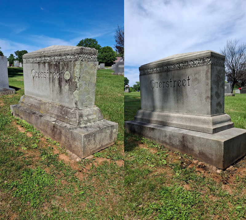 Endurance Gravestone & Monument Cleaner - 1 Quart (Spray Bottle) gallery