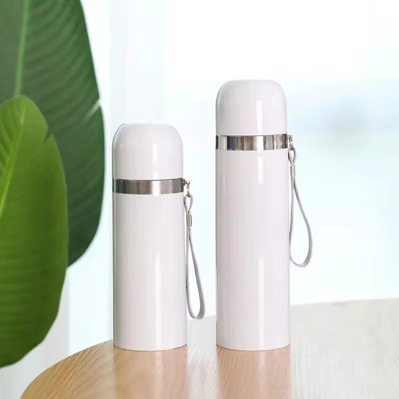 Sublimation Stainless Steel Vacuum Insulated Thermos Straight Cup Blank with Lid gallery