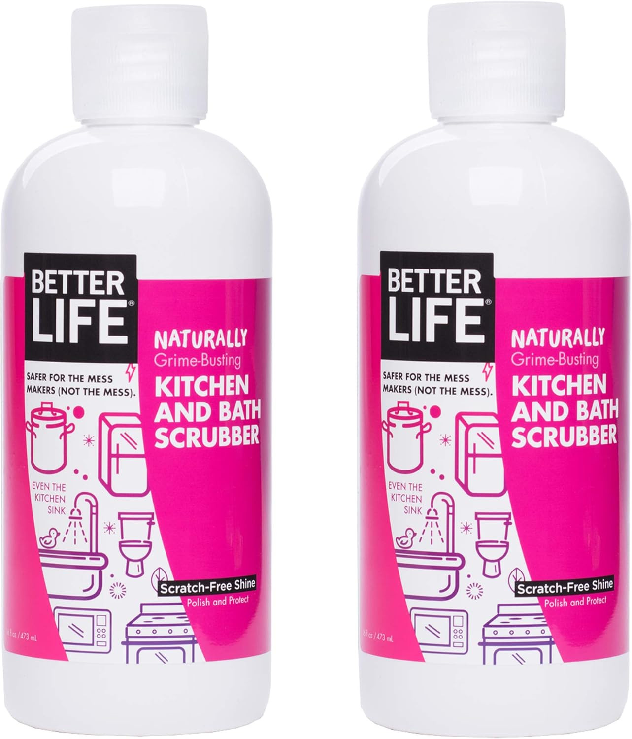 Sink Scrubber, Kitchen and Bath Cleaner, Tub and Tile Scrub, Stainless Steel and gallery