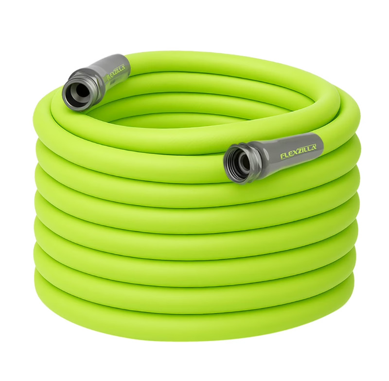 Flexzilla 3/4 in x 100ft Contractor Garden Hose Hybrid Polymer Green gallery