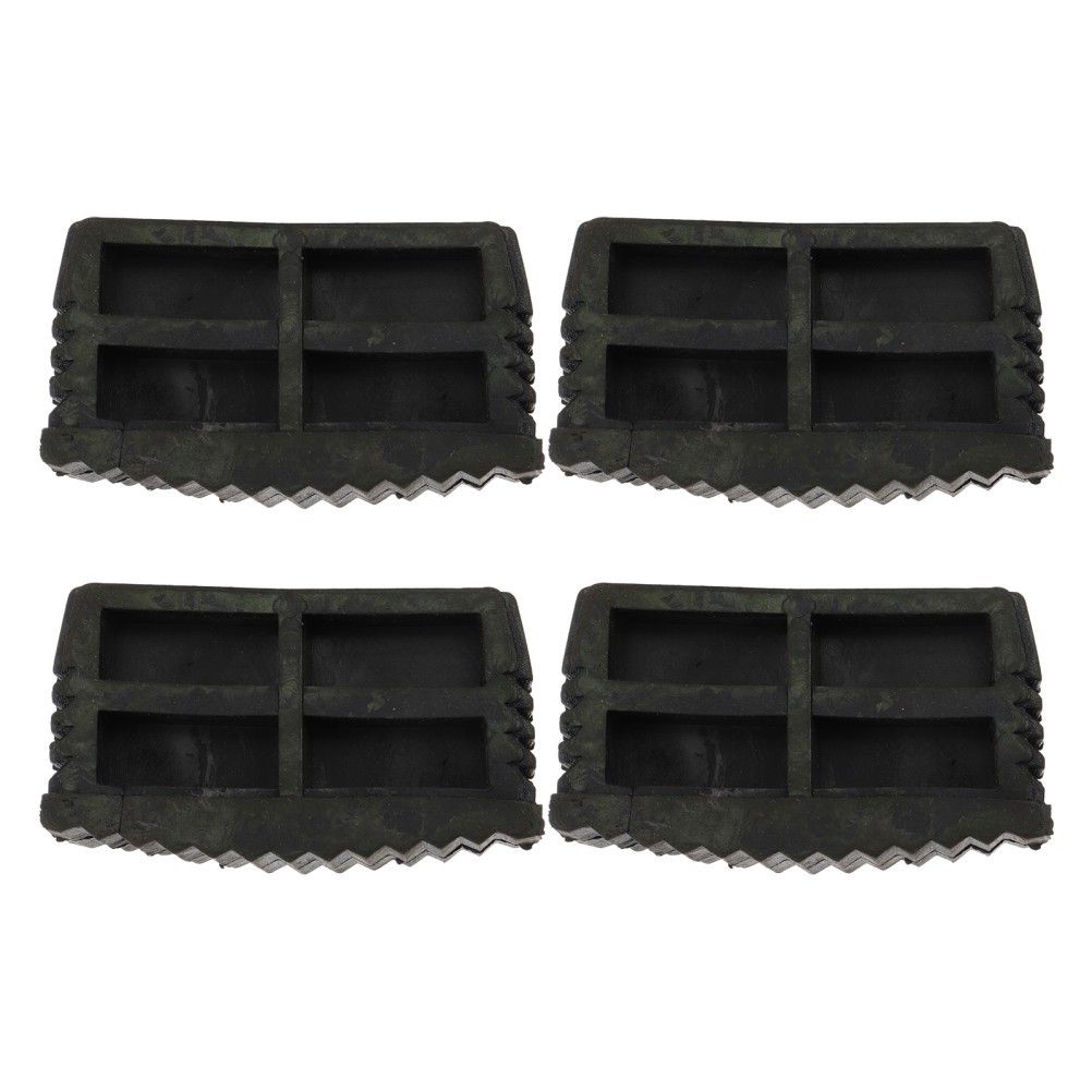 4pcs Folding Ladder Feet Covers Versatile Ladder Leg Covers Non-skid Pads gallery