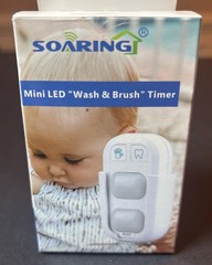 Wireless Battery Powered Timer for Kids – 2 Minutes Teeth Brush, 20 Seconds Hand