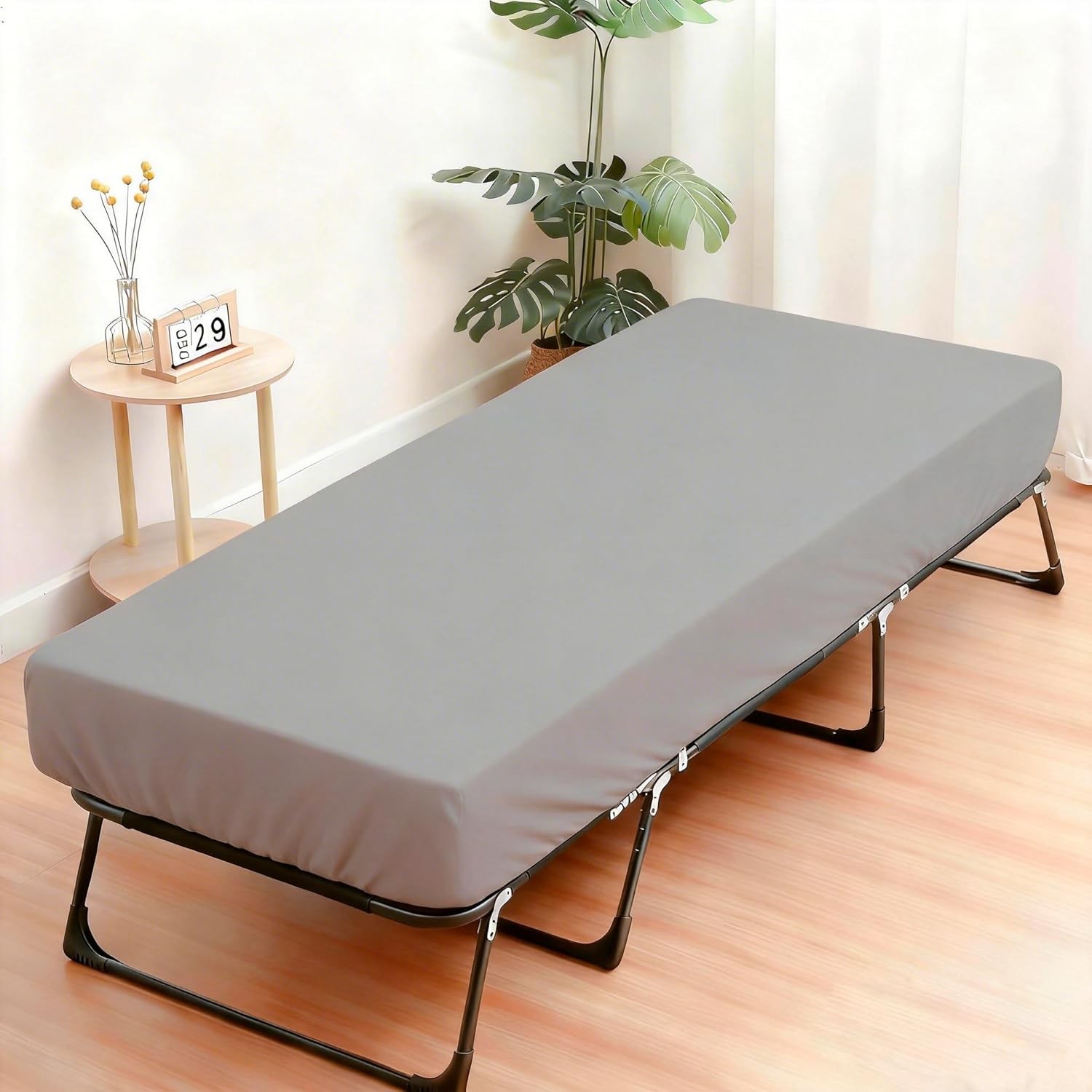 Fitted Sheets Only 31 x 75 Inches, 2 Pack Super Soft Microfiber Cot Size Fitted gallery