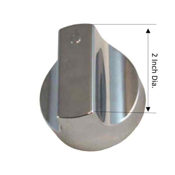 BBQ Grill Compatible With Char Broil Grills Chrome Plastic Knob DIYG651-0044-W1 gallery