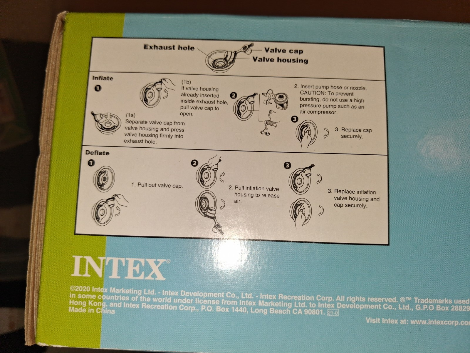 Intex Swim Center Family Inflatable Pool 103inch X 69inch X 22inch for Ages 6 an gallery
