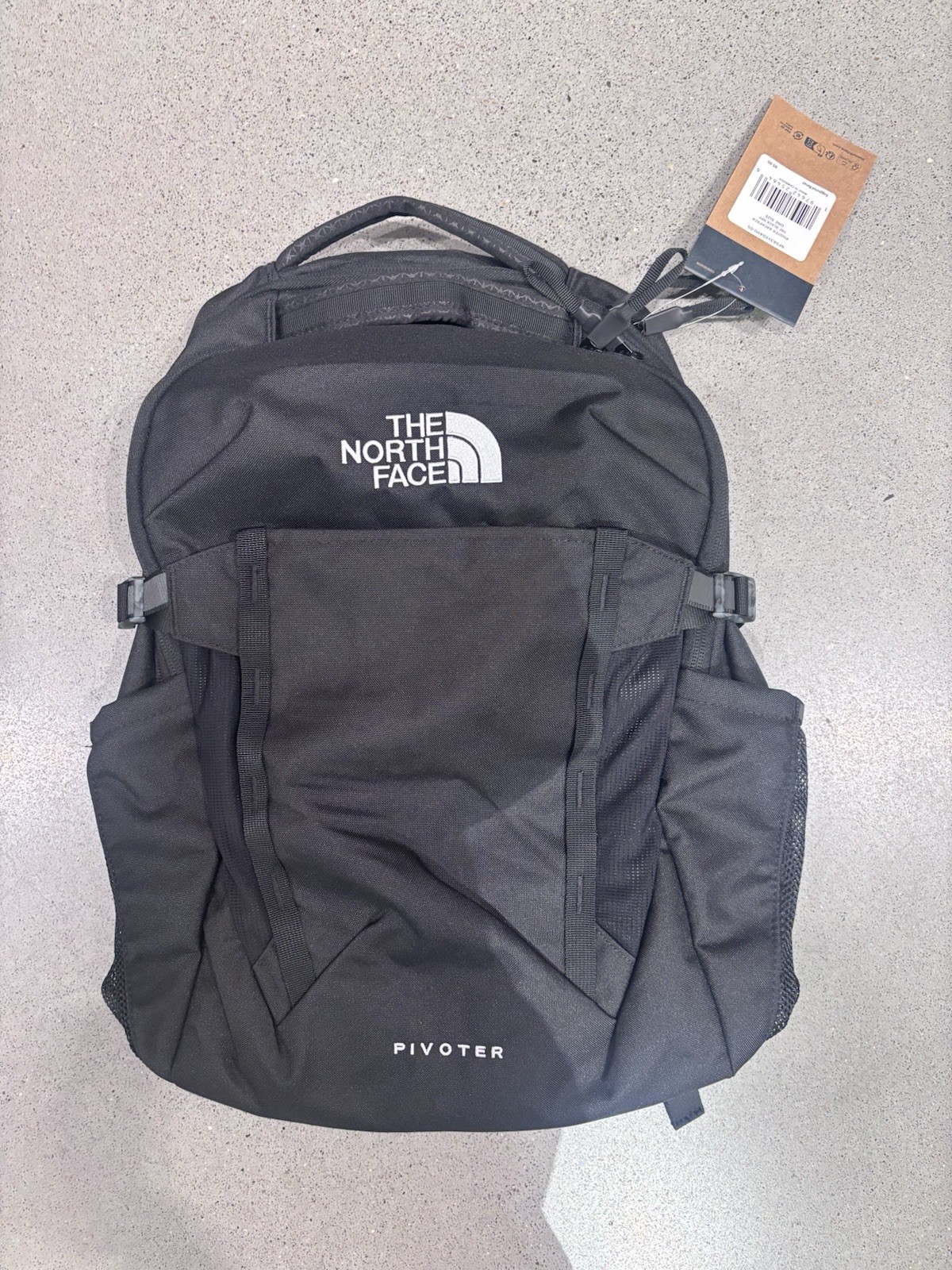 The North Face Pivoter Backpack Black