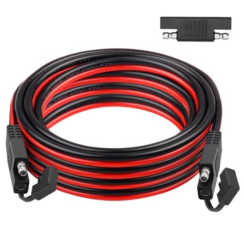SAE Extension Cable 10AWG Quick Disconnect Tinned Copper Wire with SAE 30FT gallery