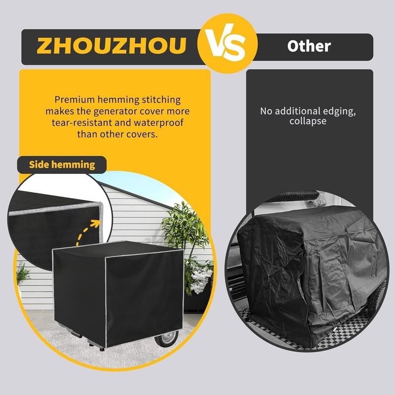 Portable Generator Cover While Running for Most 5500-15000 Frame Generators NEW gallery
