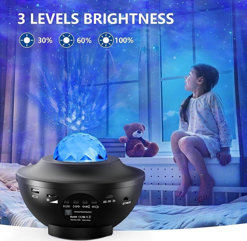 Galaxy Projector with Bluetooth Speaker – Transform Your Room Instantly! 🔊🌠 gallery