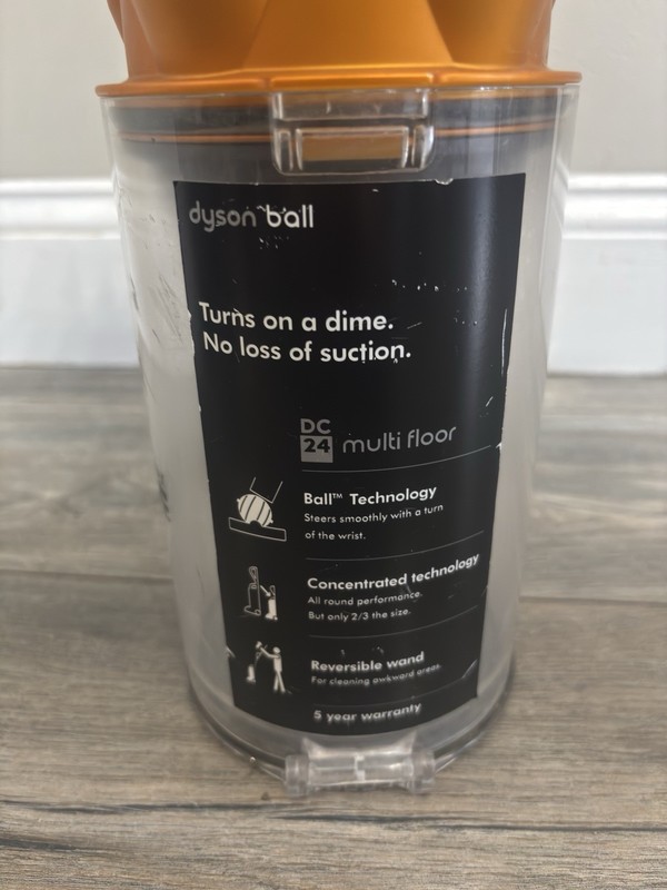 Dyson DC24 Replacement Canister Complete Filter Assembly Orange Ball Vacuum part gallery