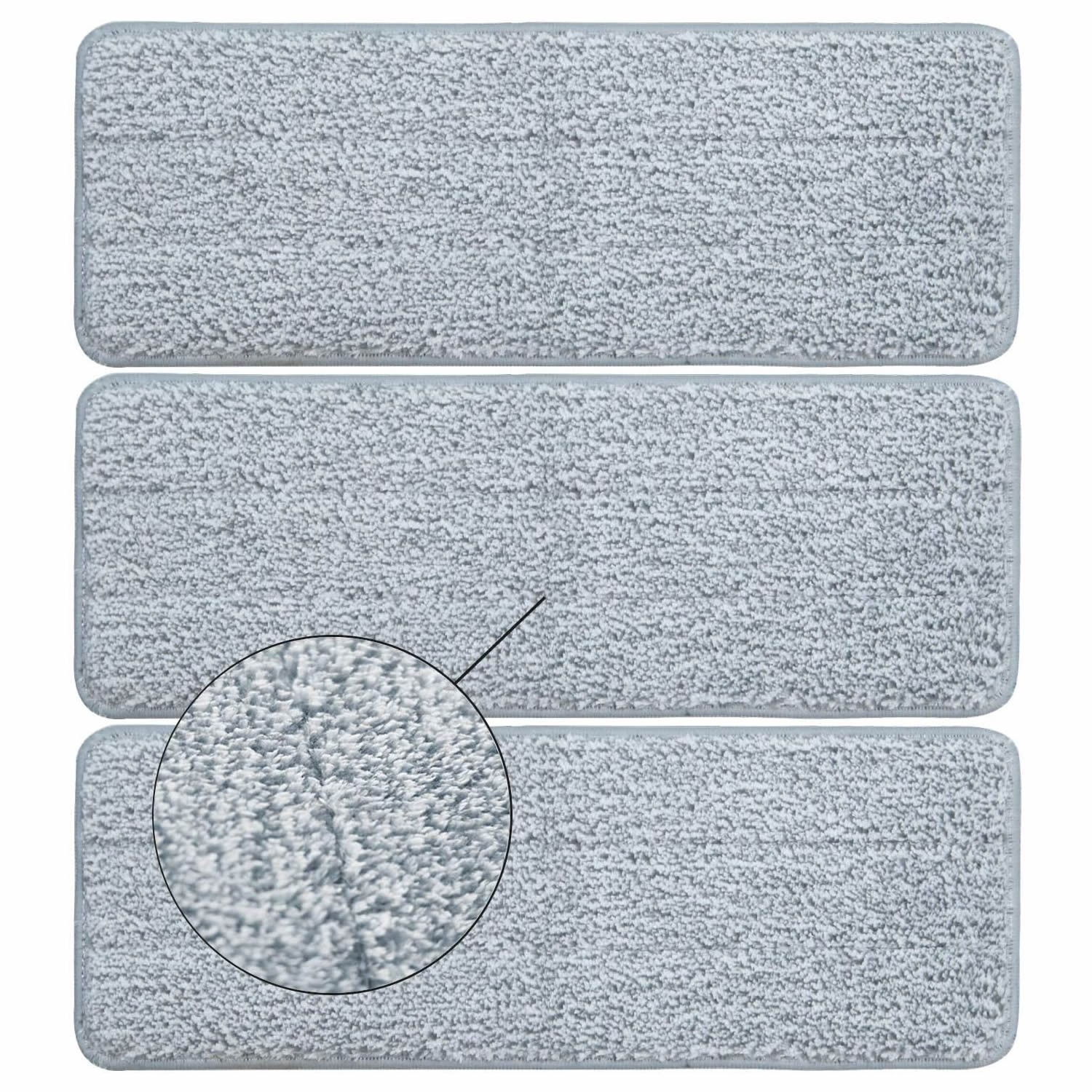 eXuby 10pk Universal Microfiber Mophead Refills 12.5"x4.75" (Mop not Included) gallery