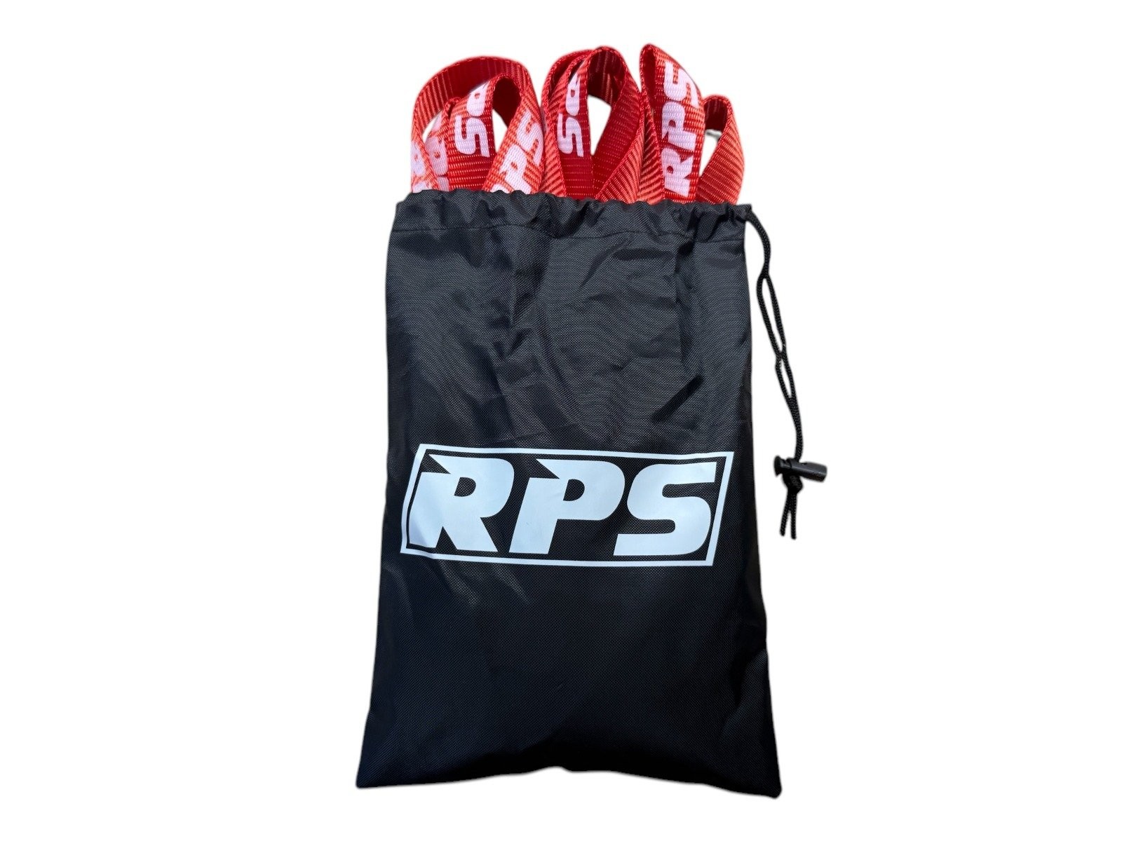 Racingpowersports Soft Loop Tie Down Straps 4500lbs Motorcycle ATV 8PCS 1x8 Red gallery