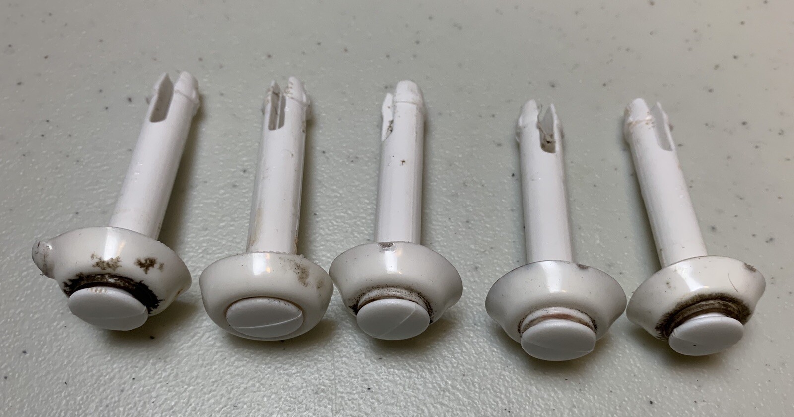 5 Joint Pins with Grommets for Intex 10ft-12ft Above Ground Pool Parts Used gallery