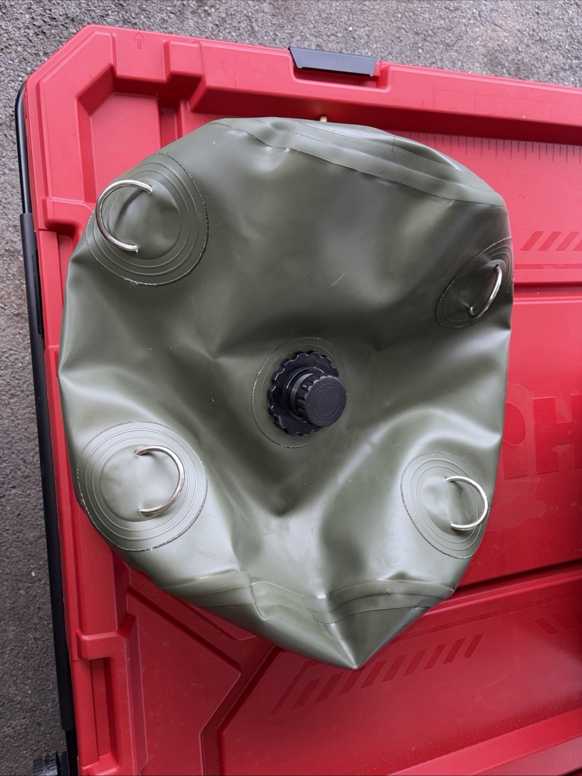 Collapsible Fuel Bladder Folding Water Container Storage Bag Outdoor gallery