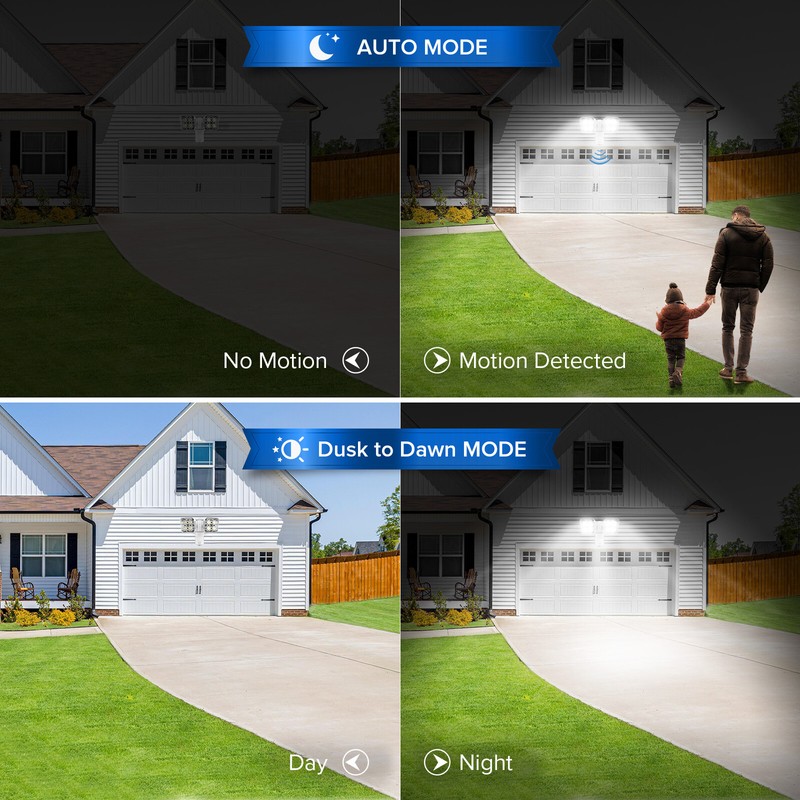 36W 3600lm LED Security Light Motion Sensor Flood Spot Light Outdoor Wall Lights gallery