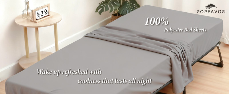 Fitted Sheets Only 31 x 75 Inches, 2 Pack Super Soft Microfiber Cot Size Fitted gallery