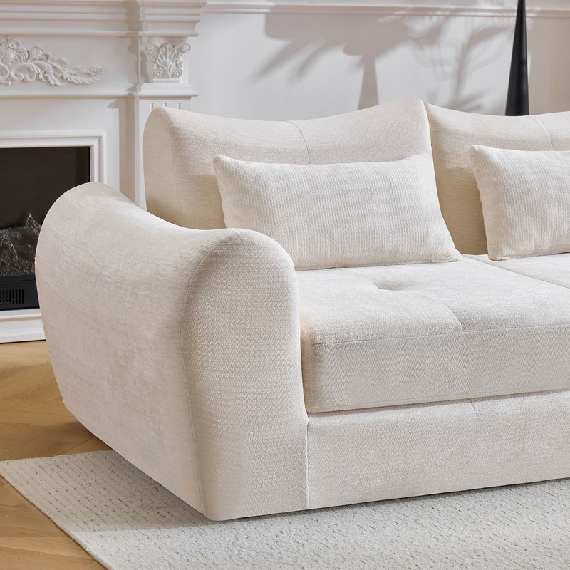 Modern Modular Cloud Sofa,Convertible Folding Sofa Bed, Sectional Cushioned Sofa gallery