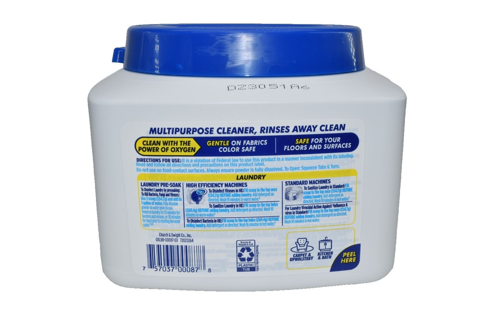 OxiClean Sparkling Fresh Laundry & Home Sanitizer 2.5lb New Discontinued gallery