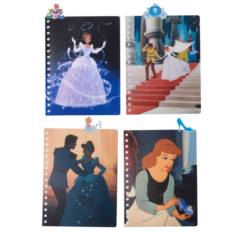 Disney Cinderella Tab Journal Notebook, Spiral Bound, 96 Lined Pages, 8 x 7 i... gallery