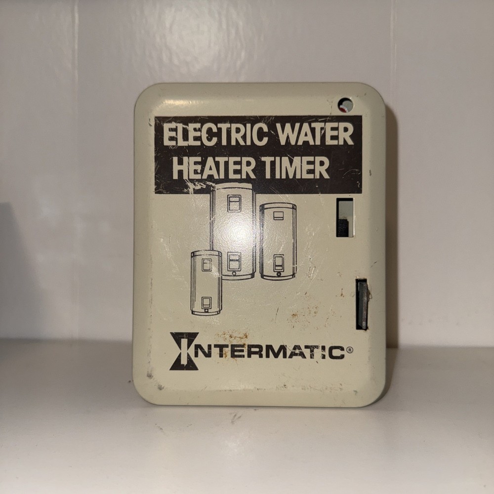 Intermatic WH142 Single Pole Single Throw Electric Water Heater Timer