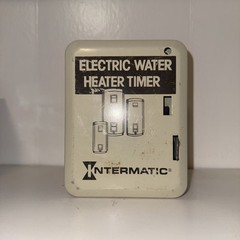 Intermatic WH142 Single Pole Single Throw Electric Water Heater Timer