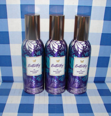 Bath & Body Works BUTTERFLY Concentrated Room Spray 1.5 oz. set of 3